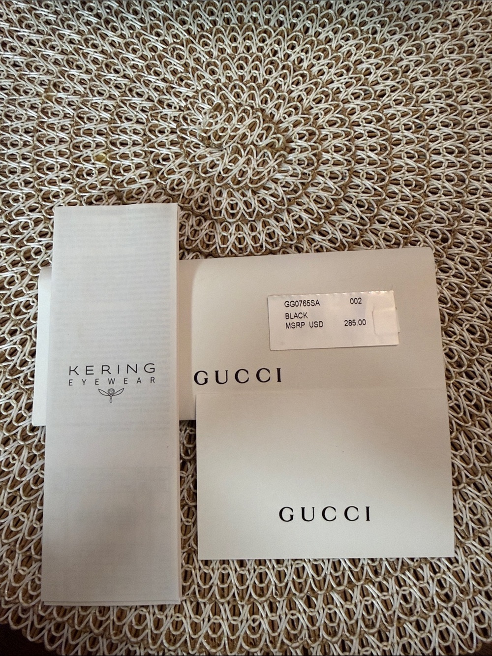 Gucci 57MM Rectangular Sunglasses - Picture 3 of 9